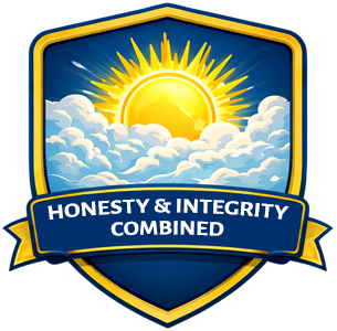 Honesty And Integrity Combined Badge